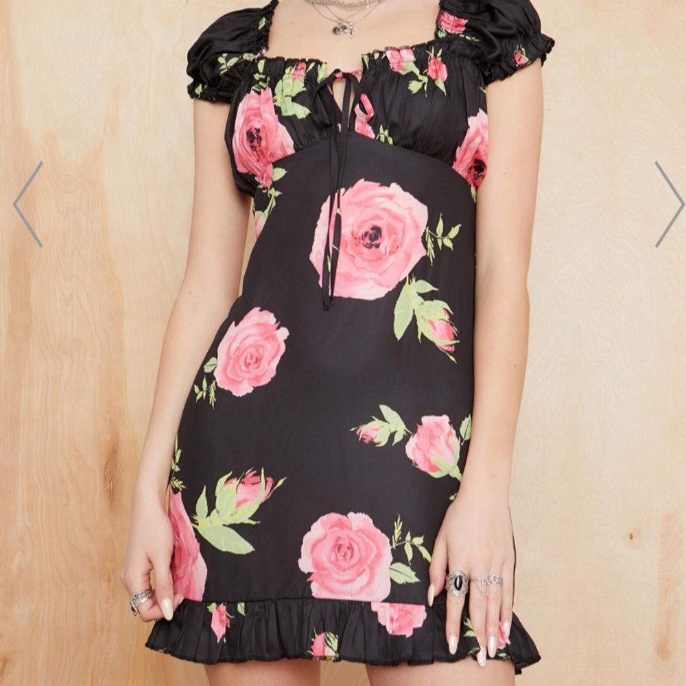 Dolls Kill Current Mood midnight oasis dress NWT